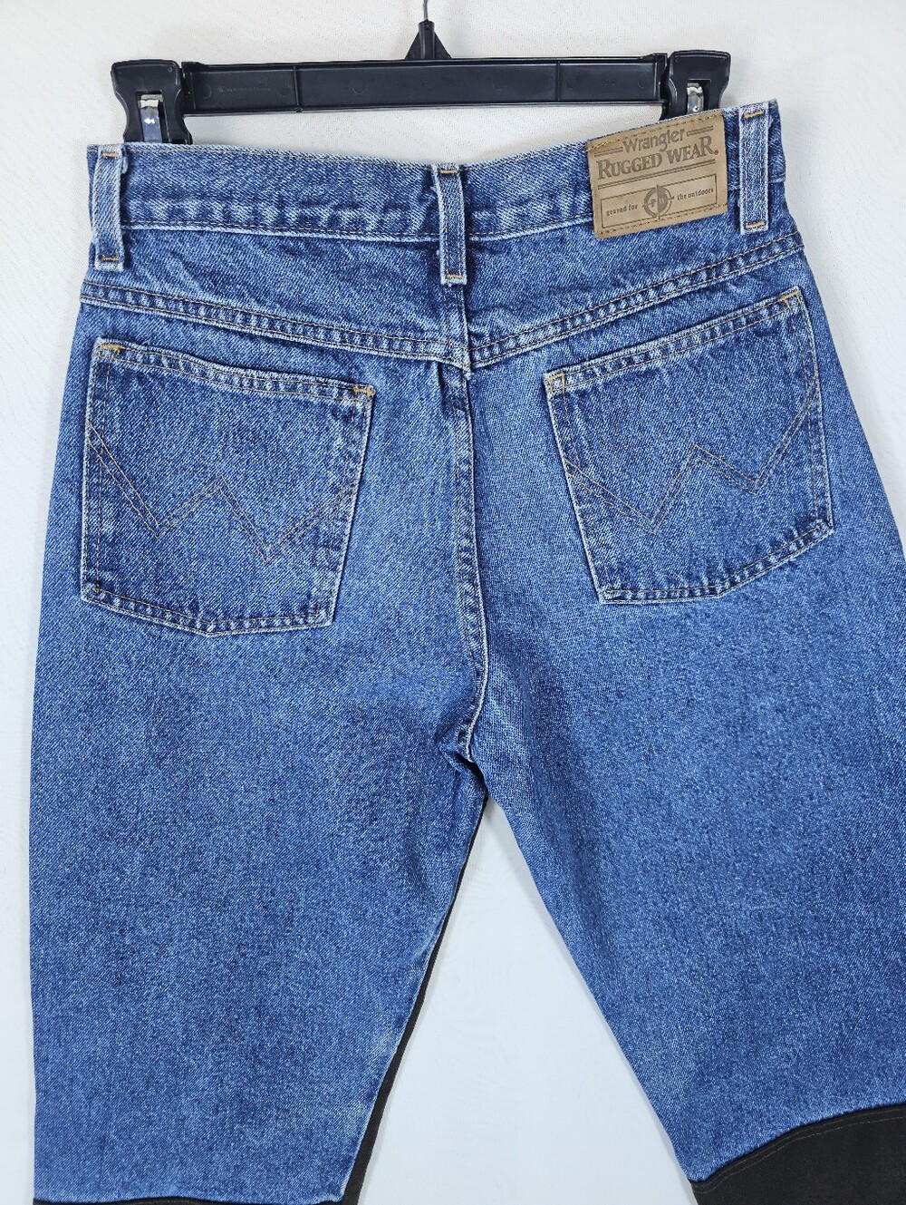 Wrangler Rugged Wear Upland Hunting Pants Denim Chaps Size 26 (Youth 16) - Picture 14 of 16